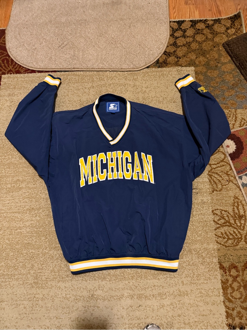 Michigan Wolverines team/coaches, jacket, vintage rare starter size XL
